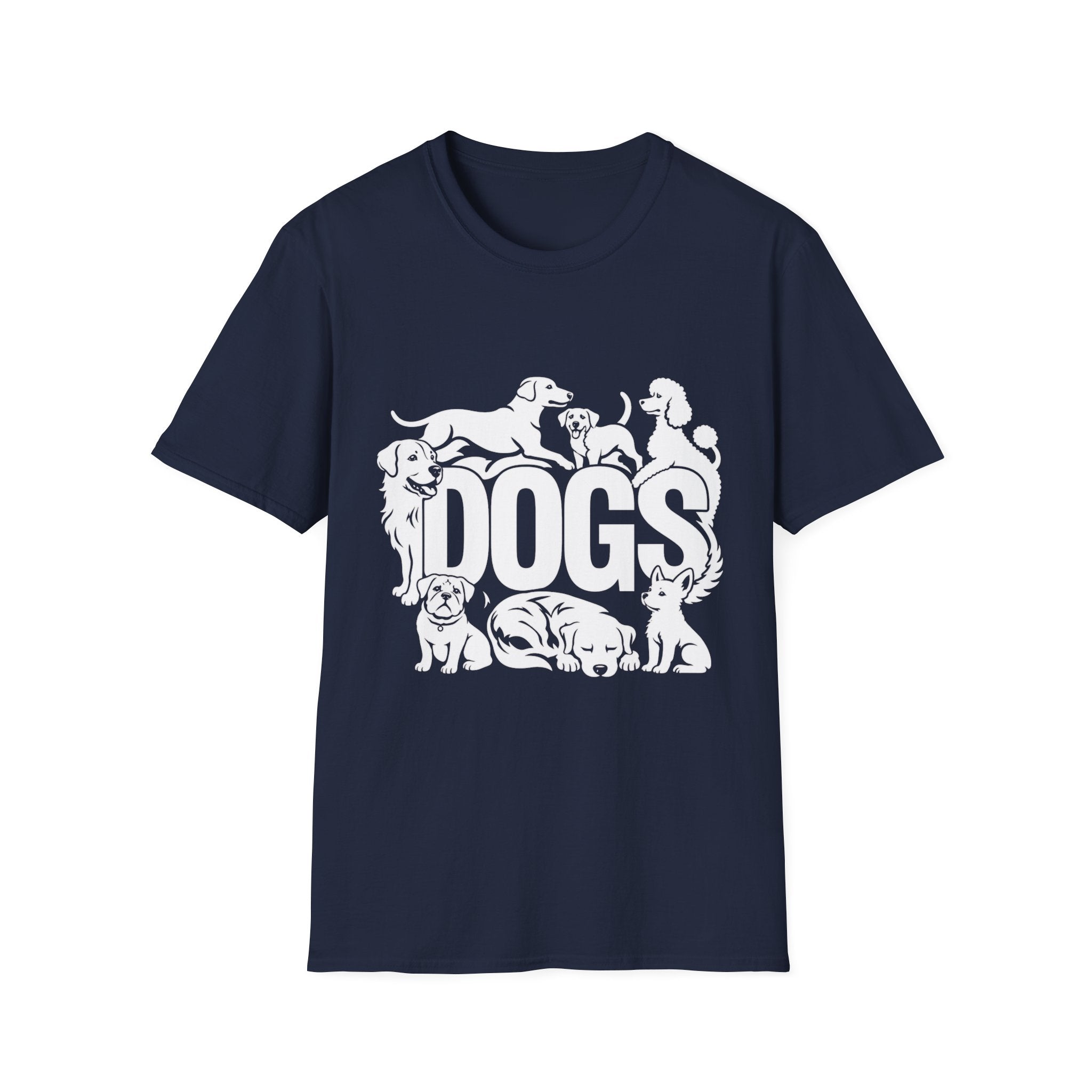 Dogs Lover Graphic T-Shirt