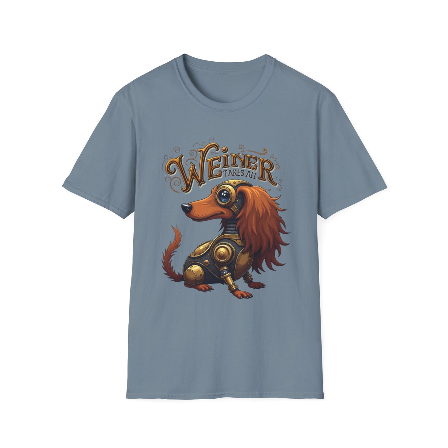 Steampunk Weiner Dog Shirt – Funny Dachshund T-Shirt