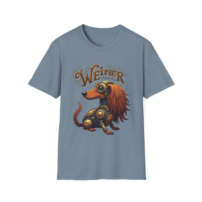 Steampunk Weiner Dog Shirt – Funny Dachshund T-Shirt