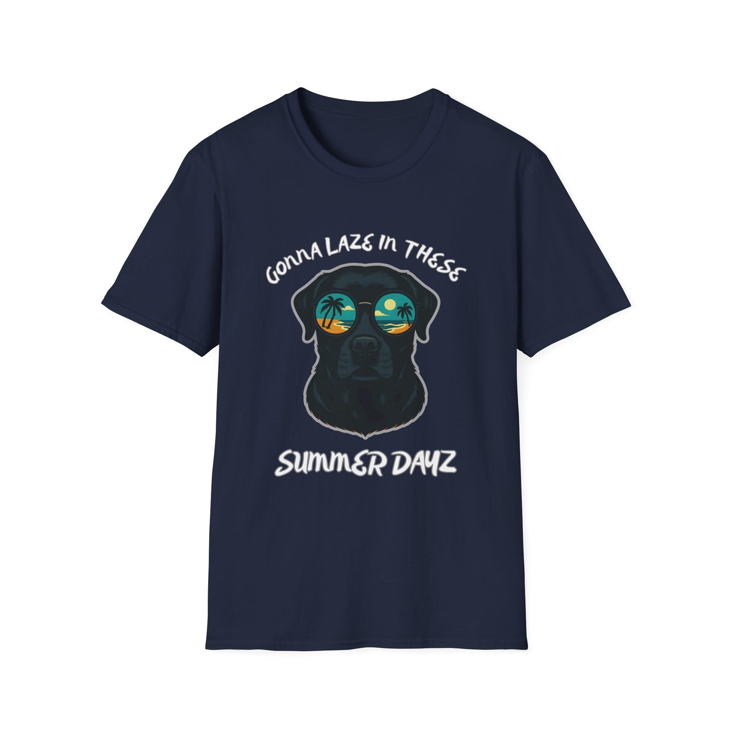 Cool Dog Summer Vibes T-Shirt, Summer T-Shirt, Dog Lover Gift, Casual Wear, Gift for Pet Owners, Beach Day Top