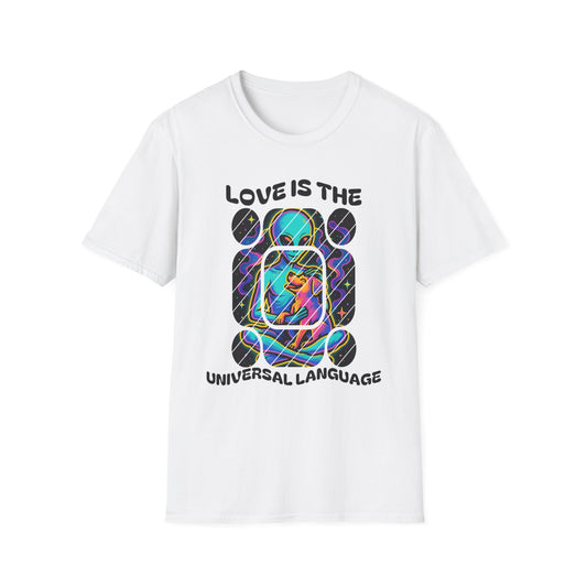 Alien Hug Dog Tee – Love Is The Universal Language