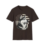 Patriotic Husky Pride T-Shirt