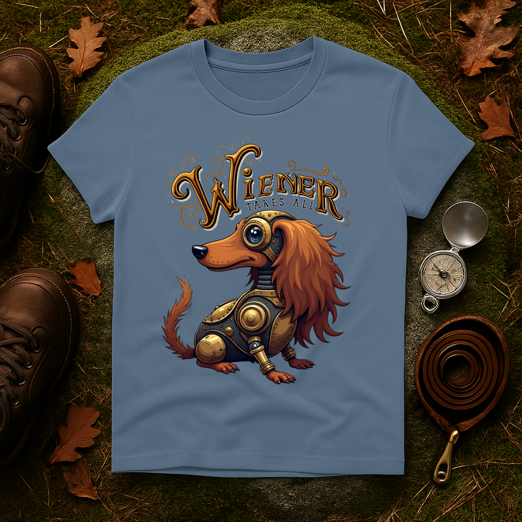 Steampunk Wiener Dog T-Shirt
