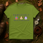 Pawsitively All My Pugs in a Row T-Shirt