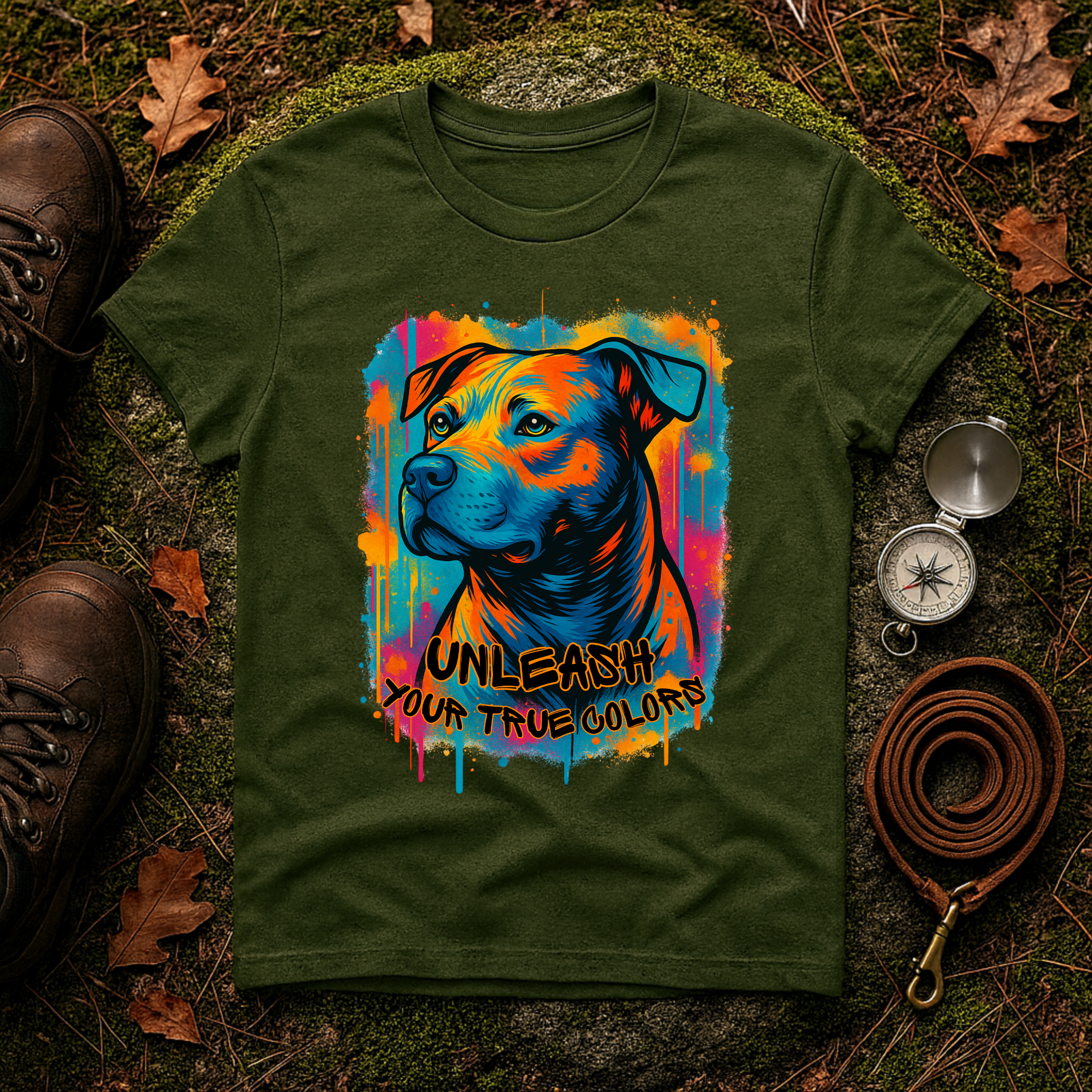 Unleash Your True Colors Pitbull T-Shirt