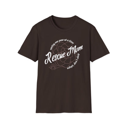 Rescue Mom Succulent Dog or Cat Shirt – One Paw at a Time