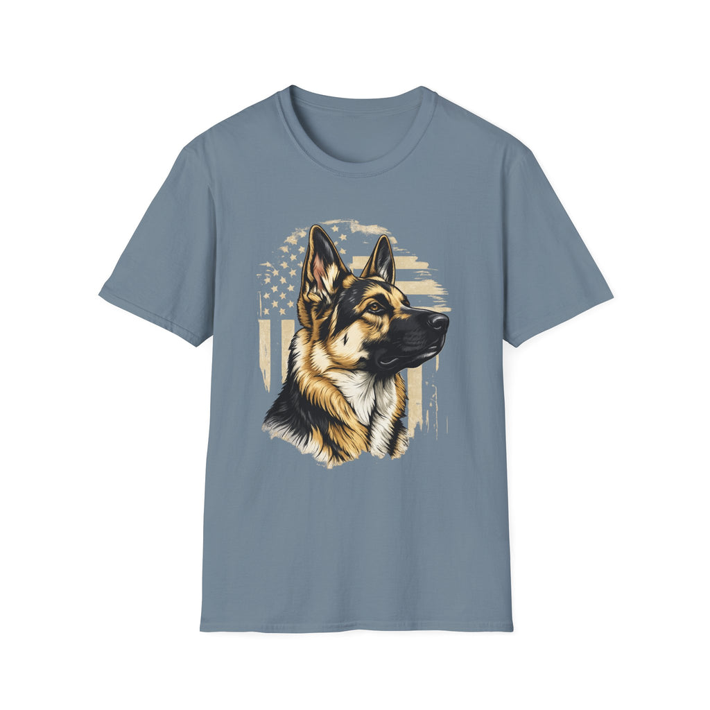 Patriotic German Shepherd Pride T-Shirt