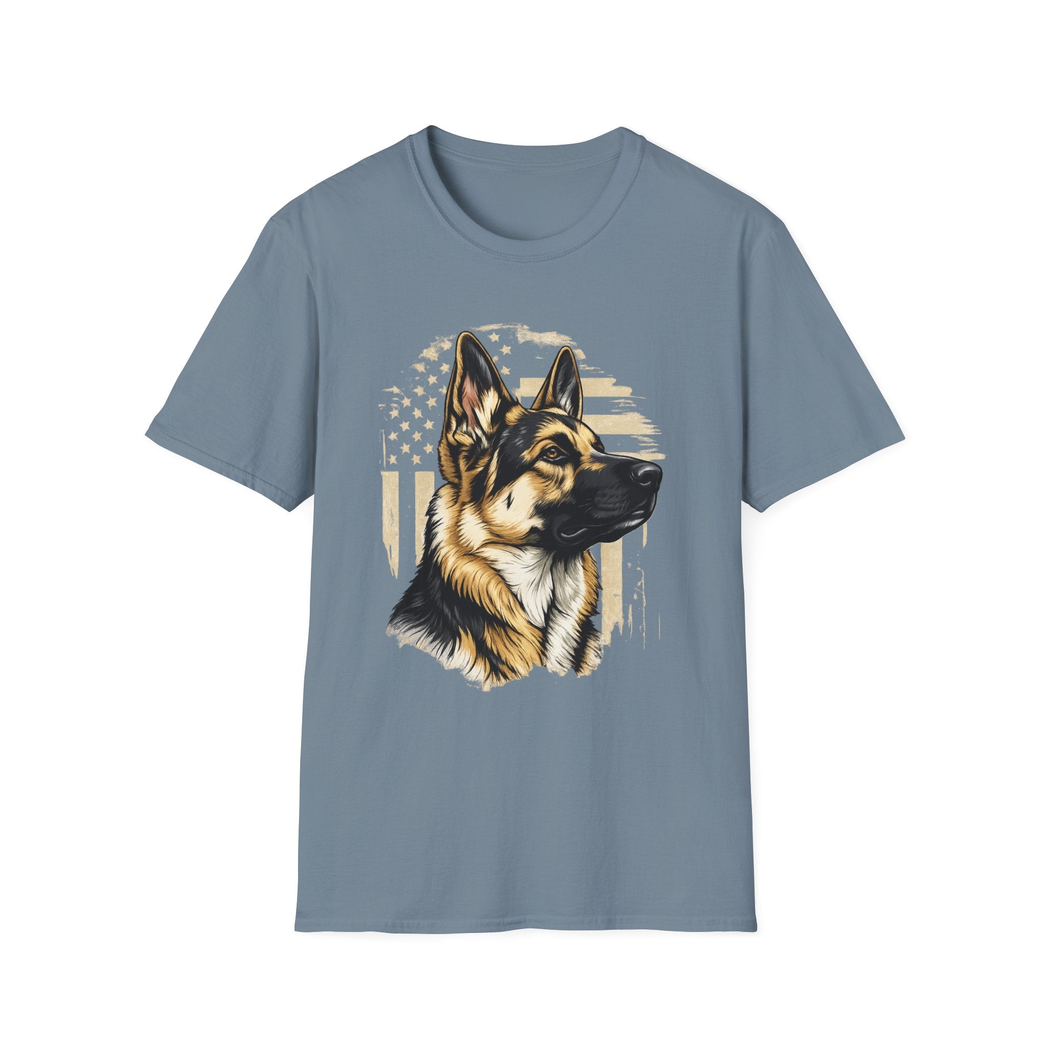 Patriotic German Shepherd Pride T-Shirt