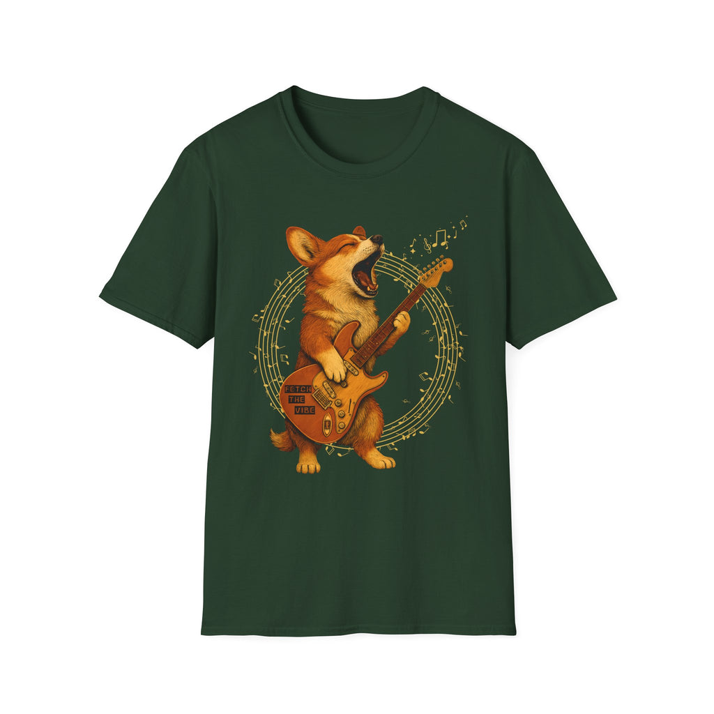 Rockin’ Corgi Guitar T-Shirt