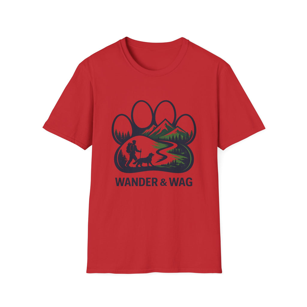 Wander & Wag Hiking Paw T-Shirt