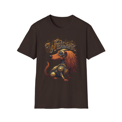 Steampunk Weiner Dog Shirt – Funny Dachshund T-Shirt