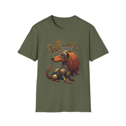 Steampunk Weiner Dog Shirt – Funny Dachshund T-Shirt