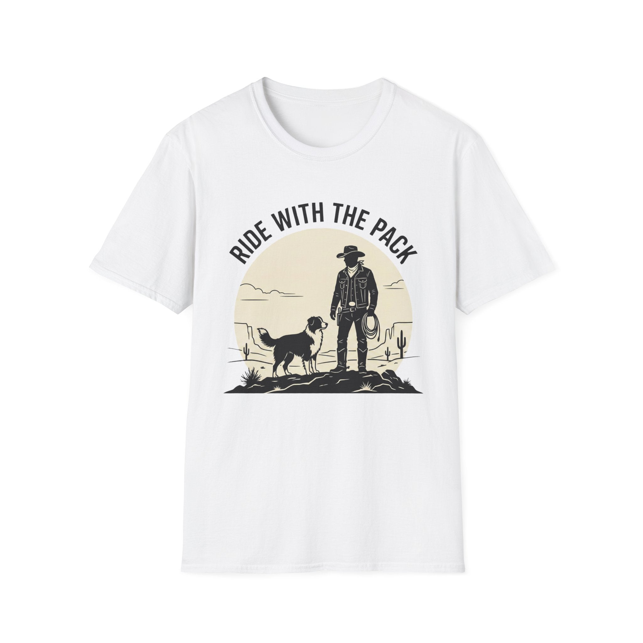 Ride With The Pack Western T-Shirt
