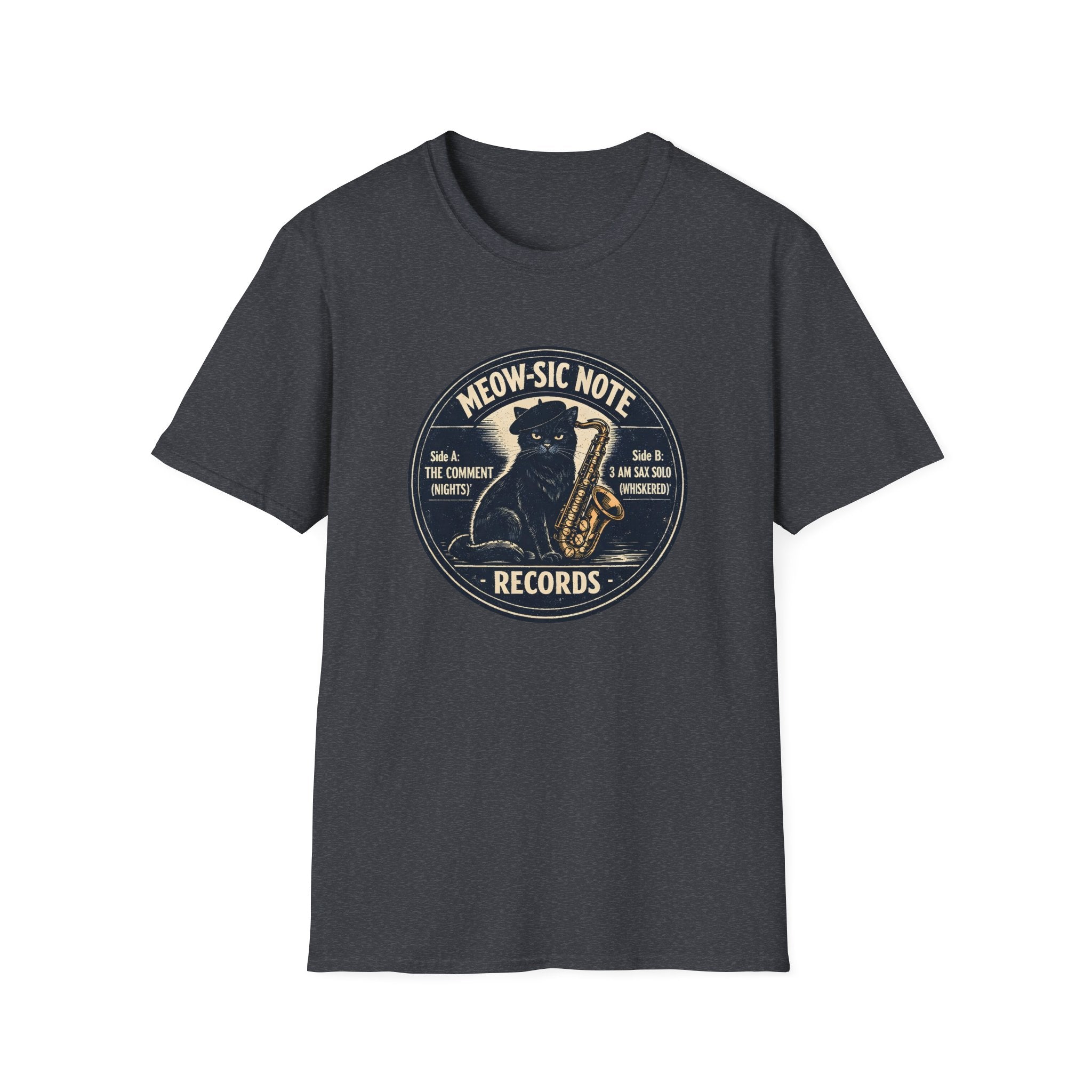 Meow-sic Note Records T-Shirt