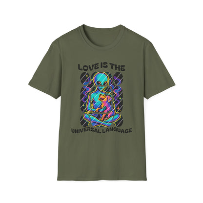 Alien Hug Dog Tee – Love Is The Universal Language