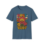 Dogs Bringing The Happy Retro T-Shirt