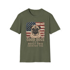 Good Dogs Built This Country Too Pug T-Shirt