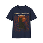 Cosmic Curiosity Black Cat T-Shirt