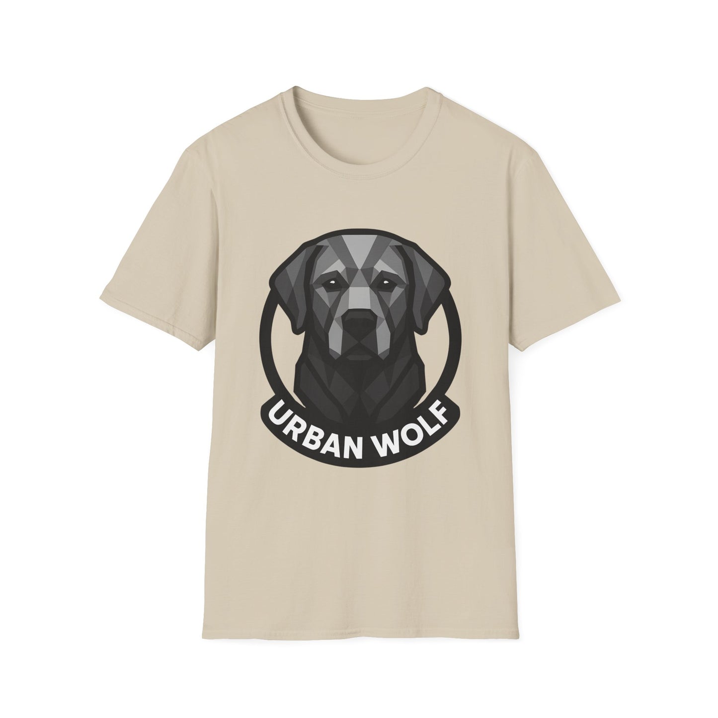 Urban Wolf Unisex T-Shirt, Dog Lover Gift, Casual Wear, Animal Tee, Vet Student Gift, Pet Owner Apparel