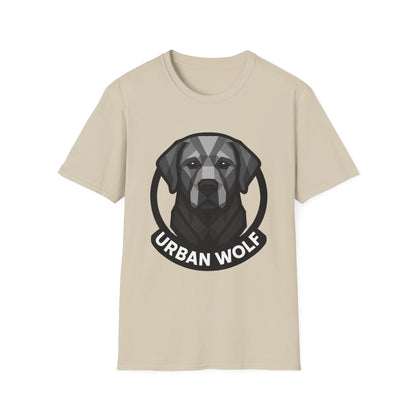 Urban Wolf Unisex T-Shirt, Dog Lover Gift, Casual Wear, Animal Tee, Vet Student Gift, Pet Owner Apparel