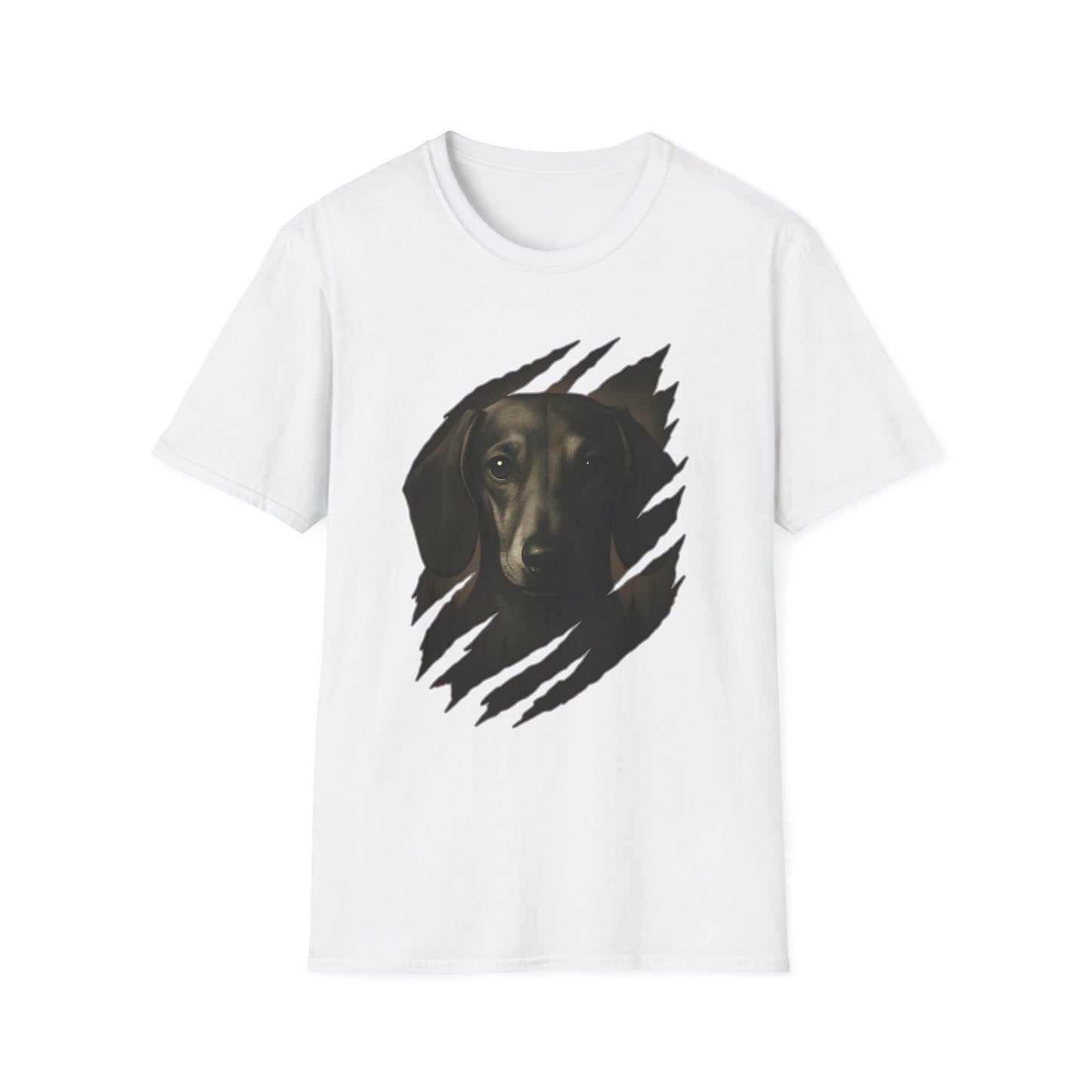 Dachshund Ripped Claw T-Shirt | Cool Dog Lover Graphic Tee
