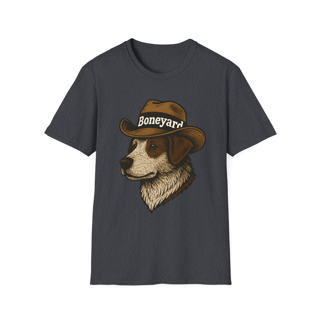 Cowboy Dog Boneyard Western T-Shirt