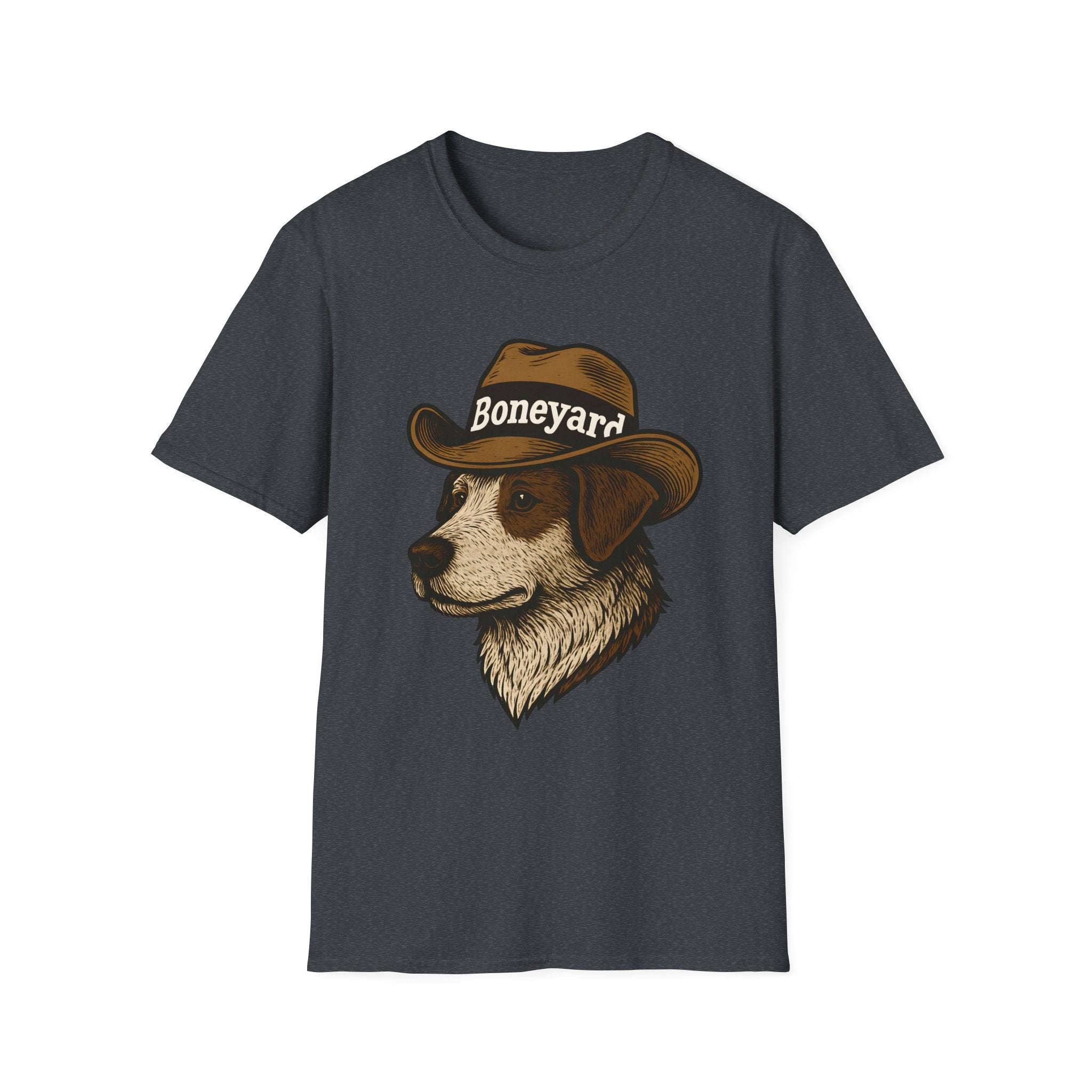 Cowboy Dog Boneyard Western T-Shirt