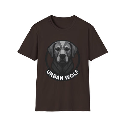 Urban Wolf Unisex T-Shirt, Dog Lover Gift, Casual Wear, Animal Tee, Vet Student Gift, Pet Owner Apparel
