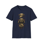 3 Wise Dogs Unisex T-Shirt