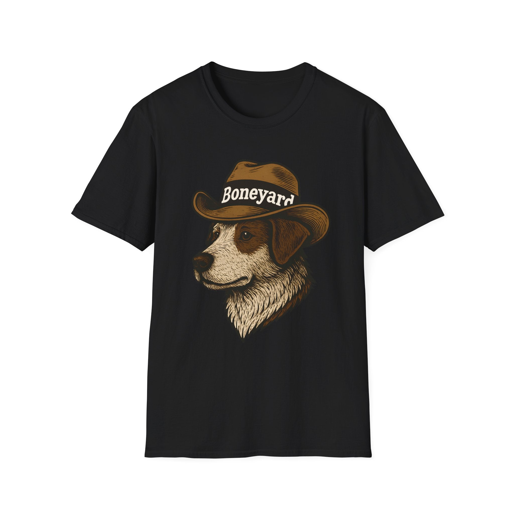 Cowboy Dog Boneyard Western T-Shirt