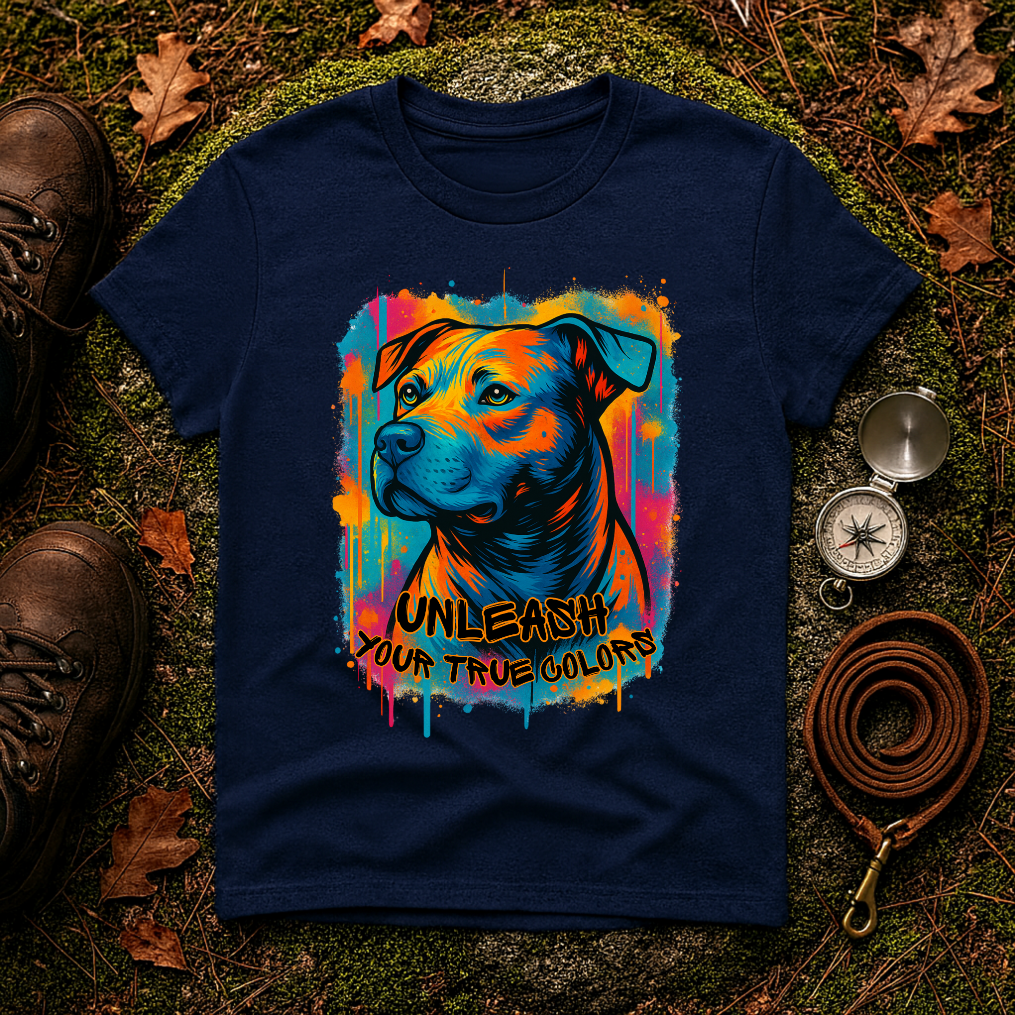 Unleash Your True Colors Pitbull T-Shirt
