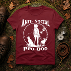 Anti-Social Pro-Dog T-Shirt