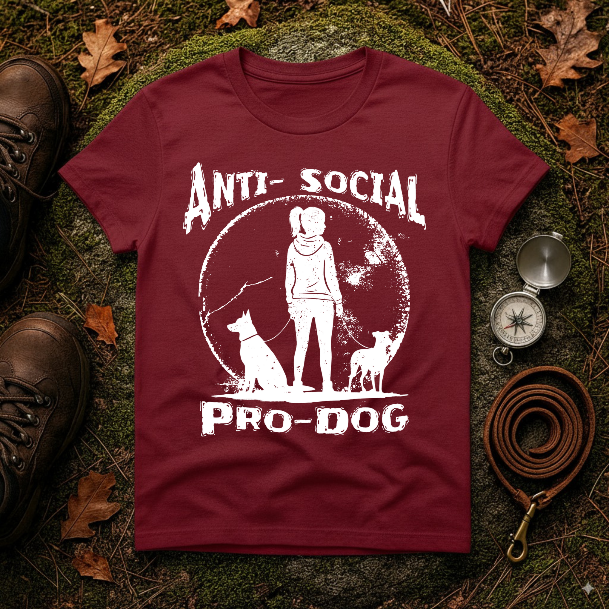 Anti-Social Pro-Dog T-Shirt