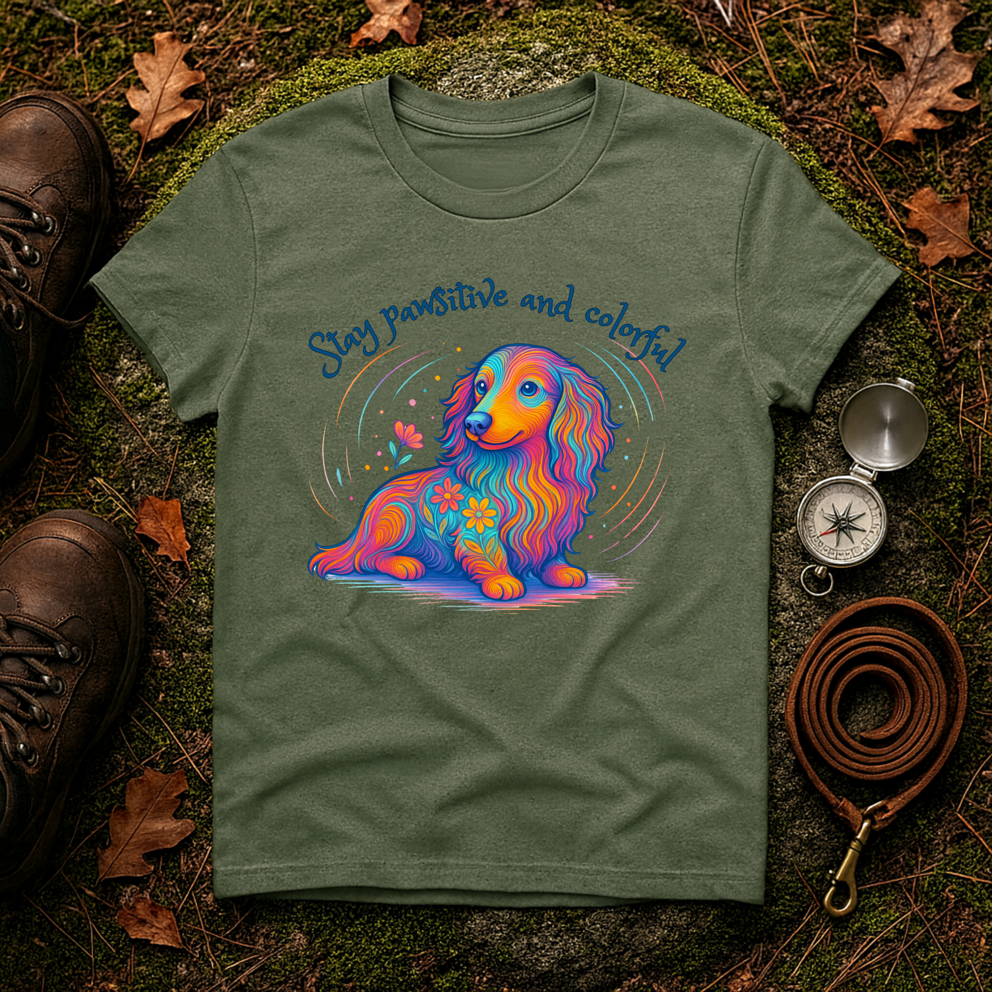 Colorful Dachshund T-Shirt
