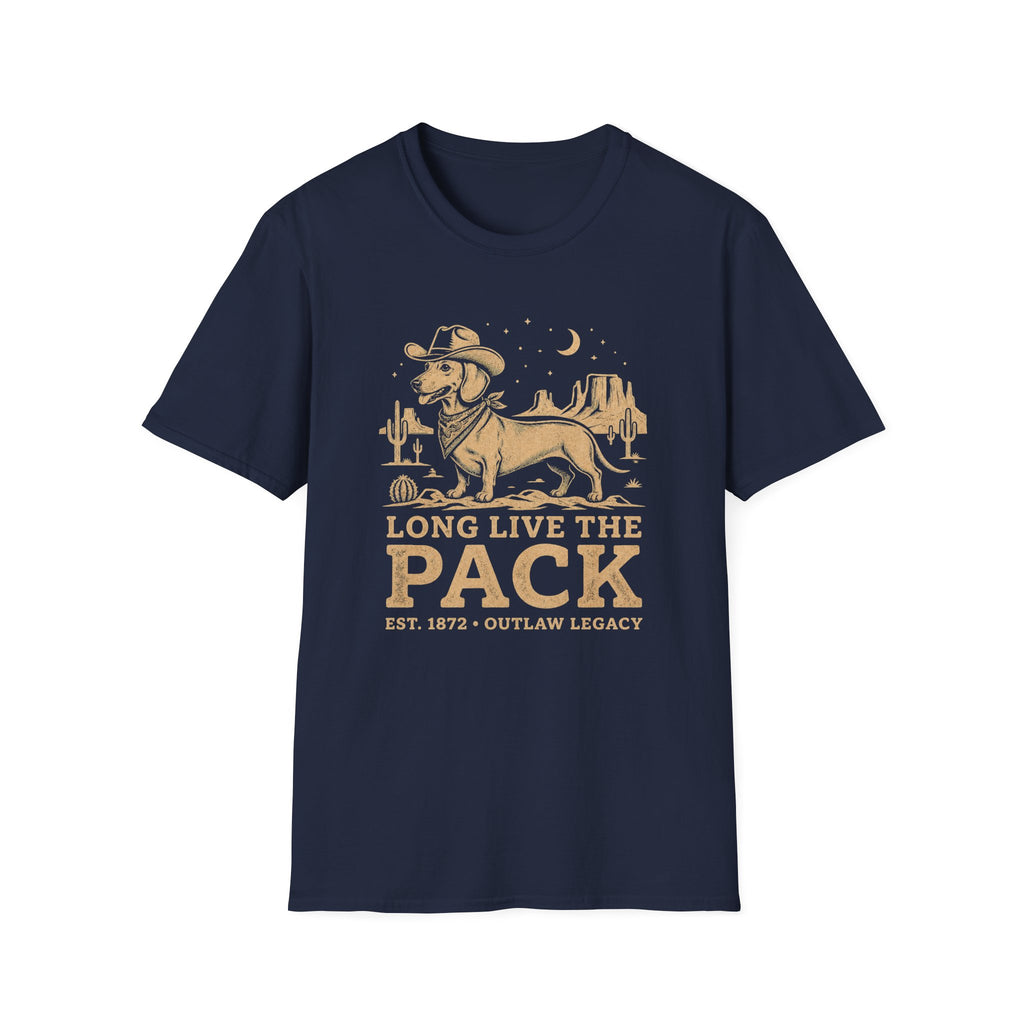 Long Live The Pack Western Dachshund T-Shirt