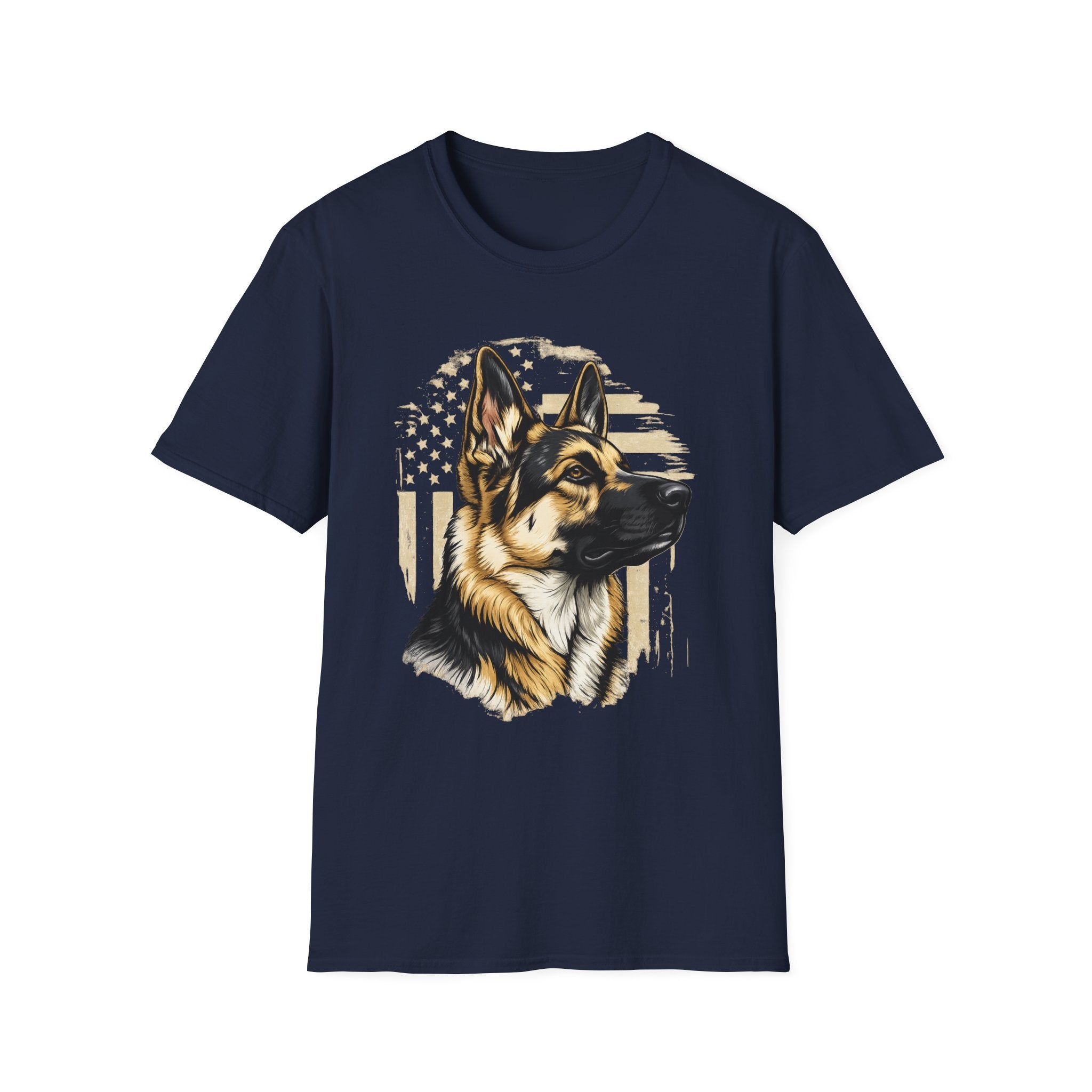Patriotic German Shepherd Pride T-Shirt