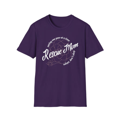 Rescue Mom Succulent Dog or Cat Shirt – One Paw at a Time