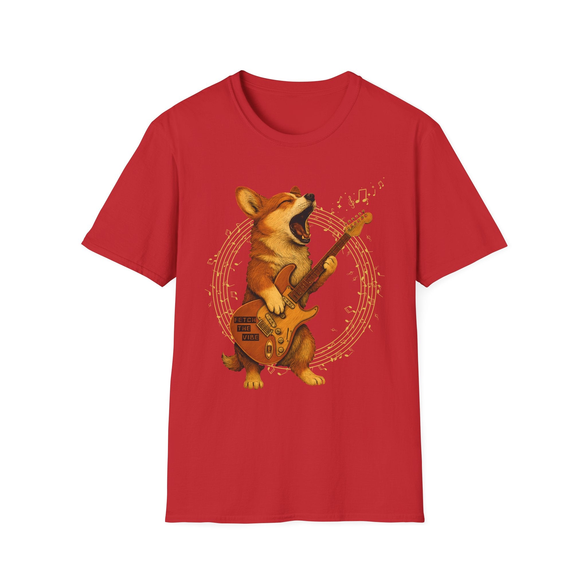 Rockin’ Corgi Guitar T-Shirt