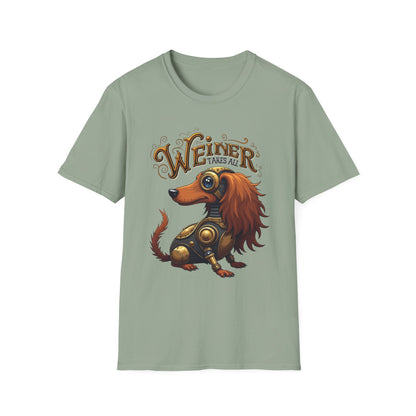 Steampunk Weiner Dog Shirt – Funny Dachshund T-Shirt