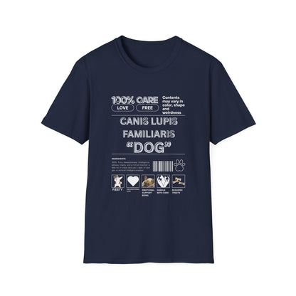 Canis Lupus Familiaris Dog Tee - Funny Vet Label
