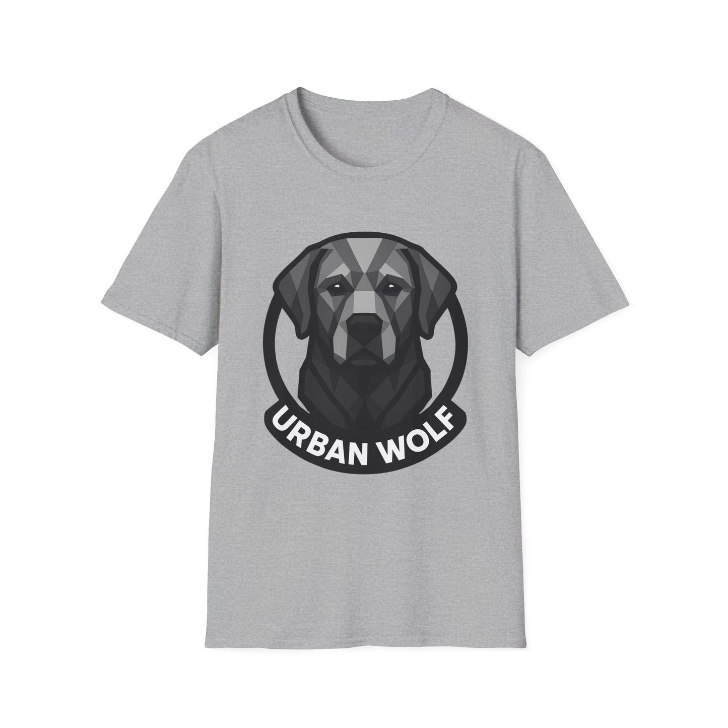 Urban Wolf Unisex T-Shirt, Dog Lover Gift, Casual Wear, Animal Tee, Vet Student Gift, Pet Owner Apparel