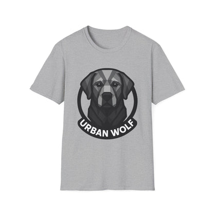 Urban Wolf Unisex T-Shirt, Dog Lover Gift, Casual Wear, Animal Tee, Vet Student Gift, Pet Owner Apparel