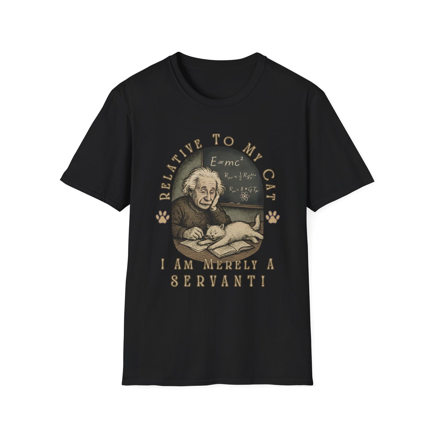 Relative to My Cat Tee – Einstein Cat Shirt
