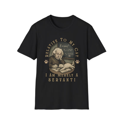 Relative to My Cat Tee – Einstein Cat Shirt