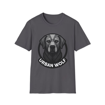 Urban Wolf Unisex T-Shirt, Dog Lover Gift, Casual Wear, Animal Tee, Vet Student Gift, Pet Owner Apparel