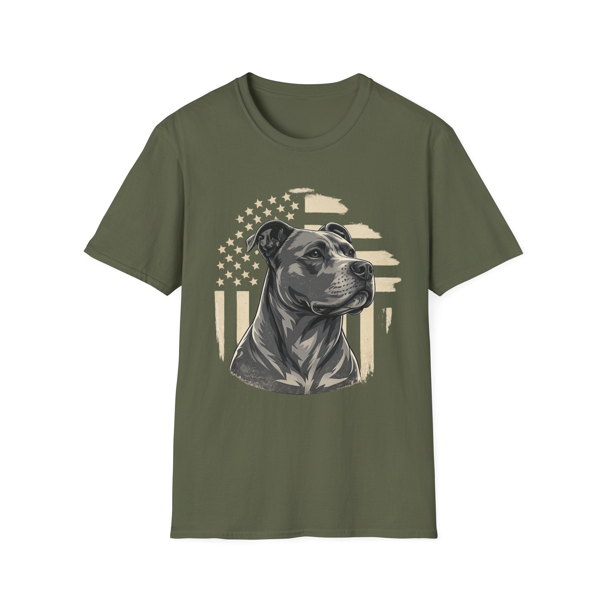 Patriotic Pit Bull Pride T-Shirt