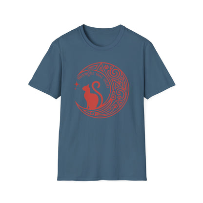 Midnight Cat Club Shirt – Moon Cat Tee for Cat Lovers