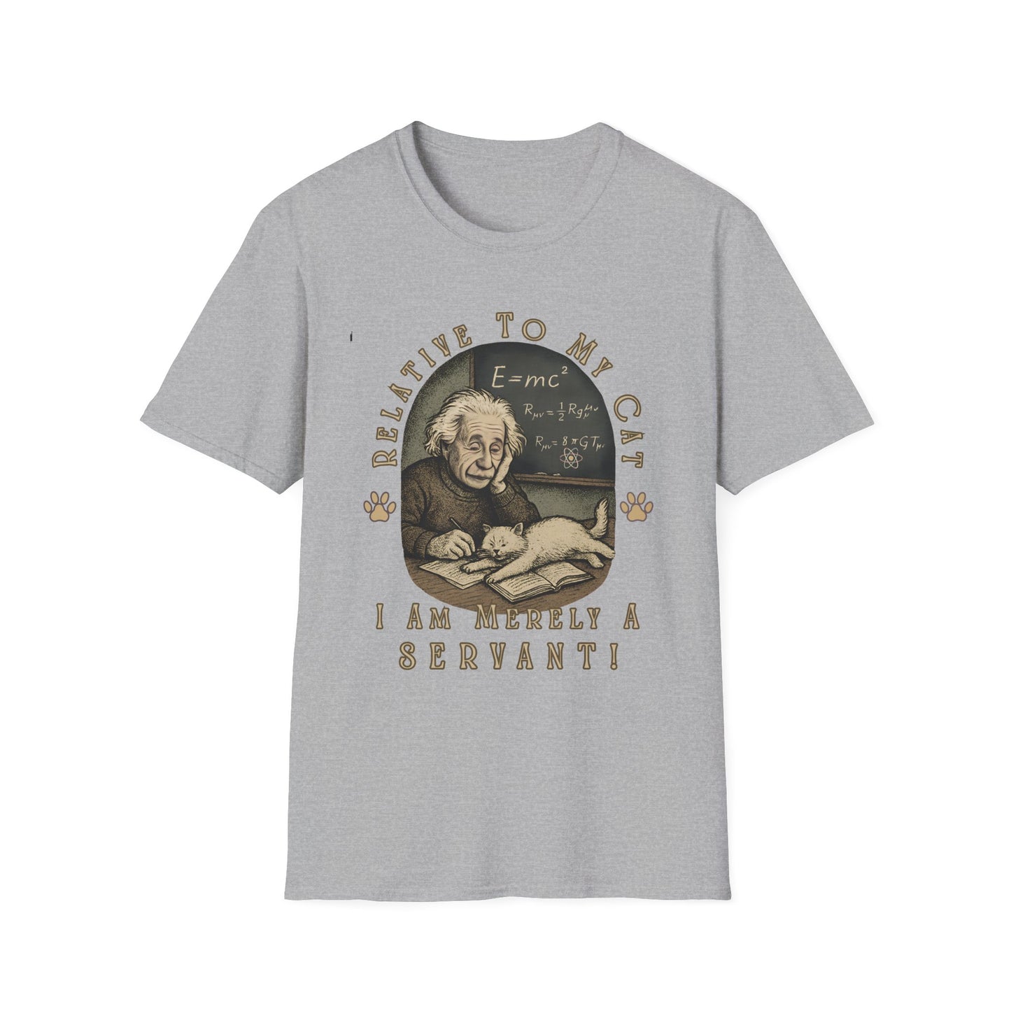 Relative to My Cat Tee – Einstein Cat Shirt