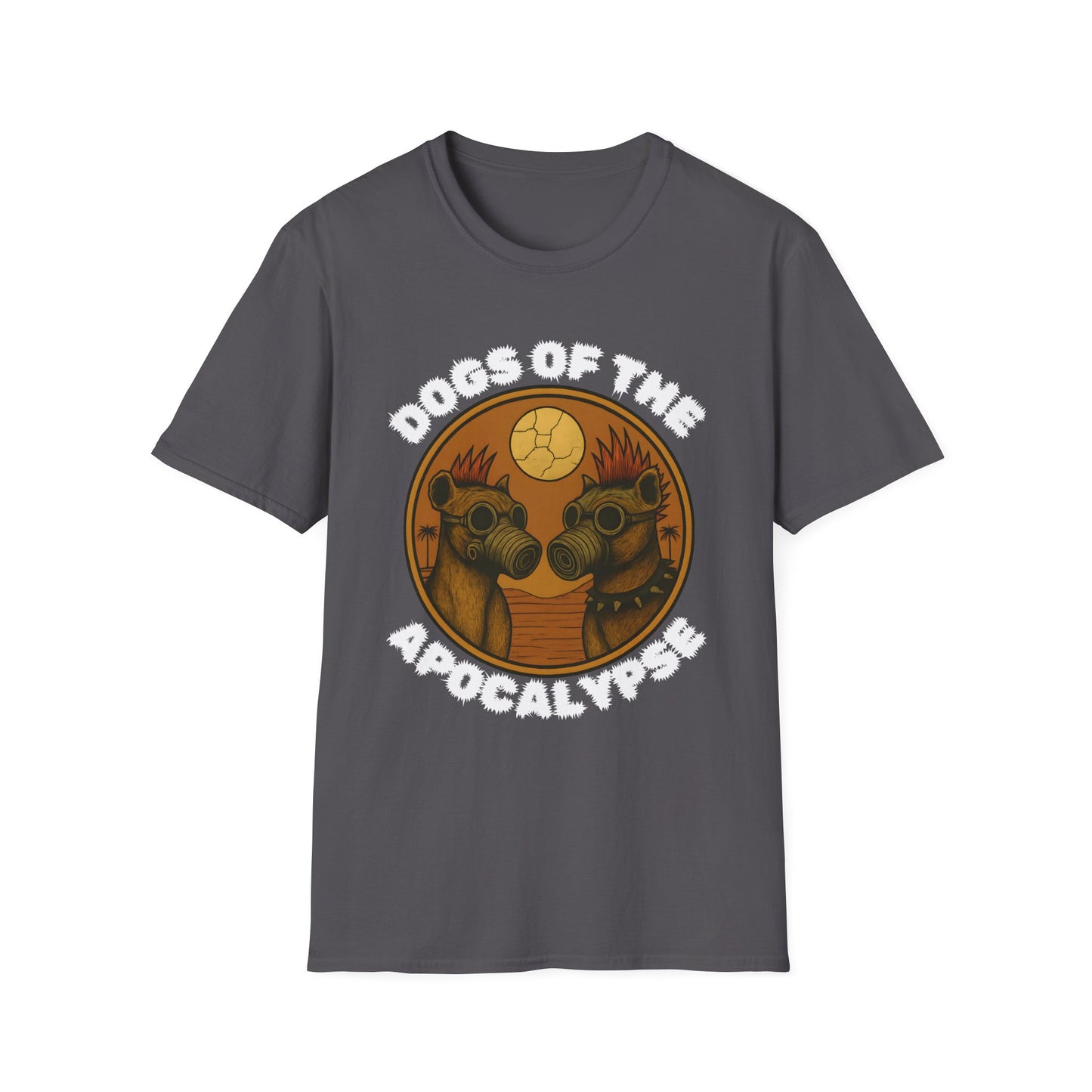Dogs of the Apocalypse Unisex T-Shirt, Funny Pet Lover Gift, Dog Owner Apparel, Quirky Graphic Tee, Casual Wear