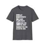 Lift Weights Save Strays T-Shirt